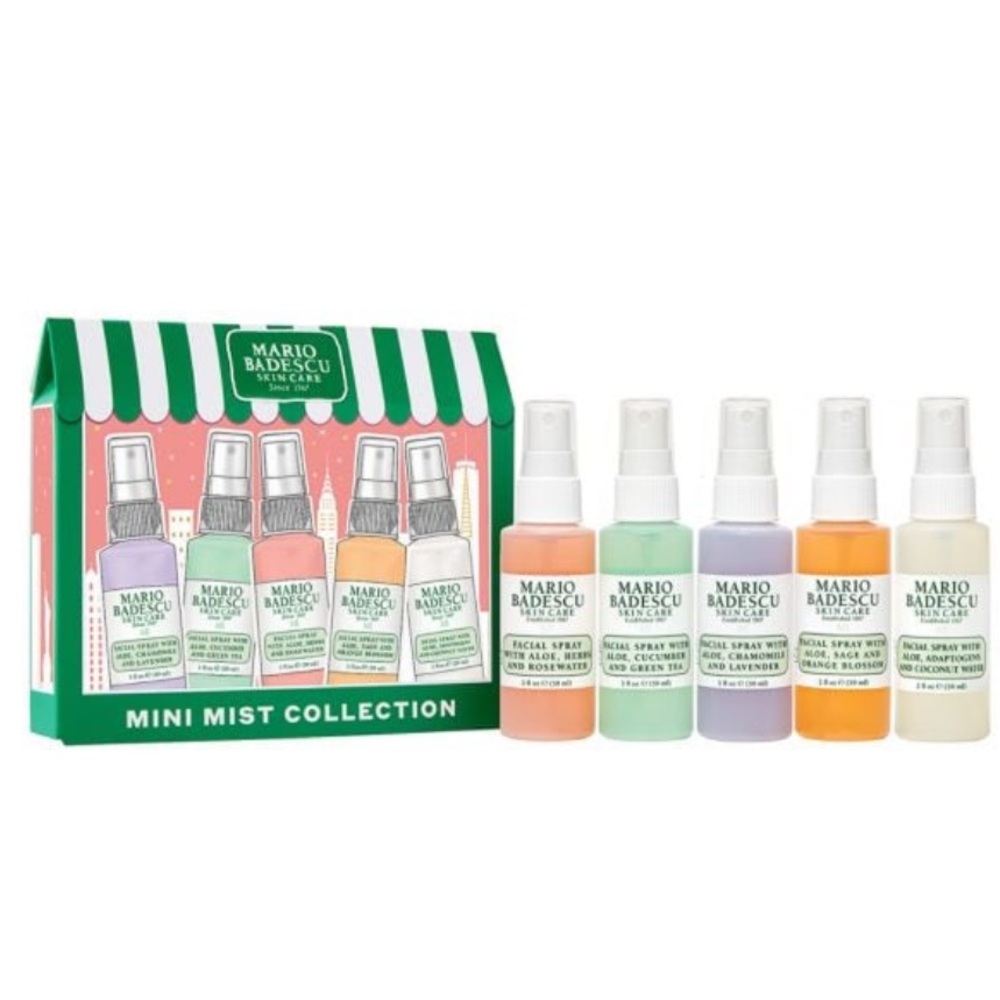 Mario Badescu 5-Pack Mini Mist Facial Spray Collection